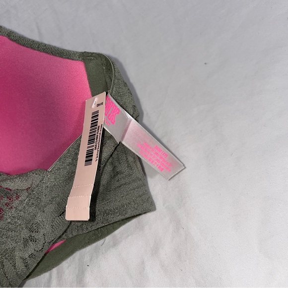 NWT - Victoria Secret | Lace Green Bra - Size 34DD - Picture 2 of 2
